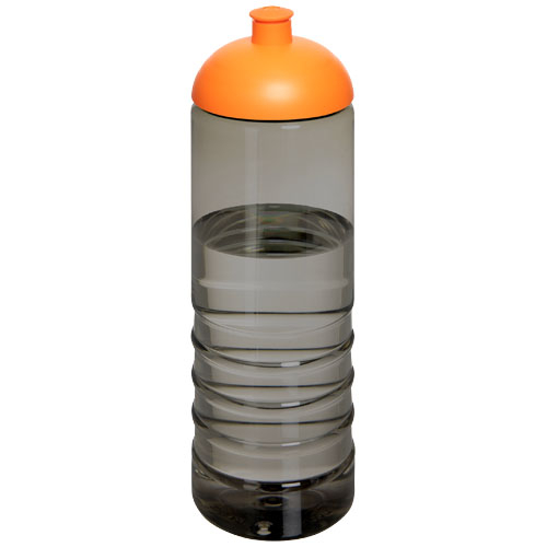 Gourde de sport promotionnelle 750 ml Ocean Plastic H2O Active® Charbon et Orange